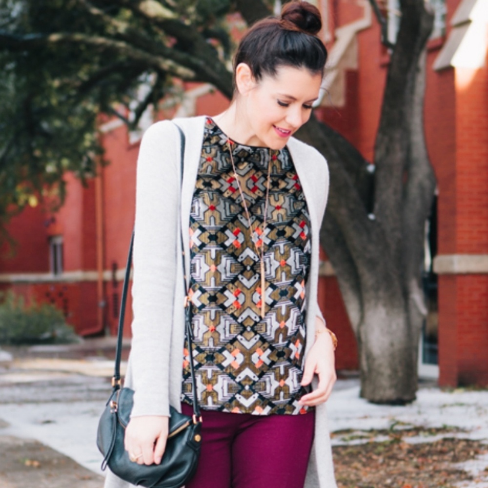 Sleeveless Anthropologie top by Meadow Rue Small